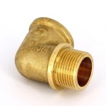 Угол Uni-Fitt 3/4" Uni-Fitt с упором 612G3300