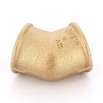 Уголок бронзовый 45* 1" ВР Viega 320652