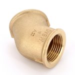 Уголок бронзовый 45* 1" ВР Viega 320652