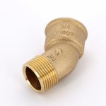 Уголок бронзовый 45* 3/4" ВН Viega 264185