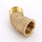 Уголок бронзовый 45* 3/4" ВН Viega 264185