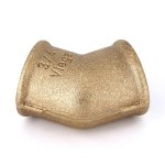 Уголок бронзовый 45* 3/4" ВР Viega 320645