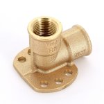 Уголок с креплением бронзовый 1/2" ВР Viega 259778
