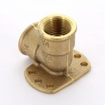 Уголок с креплением бронзовый 3/4" ВР Viega 441449