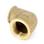 Уголок переходной бронзовый 90* 1"-3/4" ВР Viega 320683