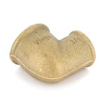 Уголок переходной бронзовый 90* 1"-3/4" ВР Viega 320683