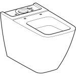 Унитаз напольный GEBERIT iCon Square стандартный 200920000