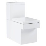Унитаз напольный GROHE Cube Ceramic безободковый с покрытием PureGuard 3948400H
