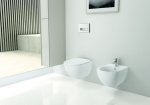 Унитаз напольный приставной GEBERIT Acanto безободковый 500.602.01.2