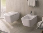 Унитаз напольный приставной GEBERIT iCon Square безободковый 211910000