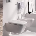 Унитаз подвесной GEBERIT Renova Comfort безободковый увеличенной высоты 500.694.01.1