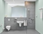 Унитаз подвесной GROHE Bau Ceramic безободковый 39427000