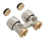 Узел для подключения радиаторов Oventrop Multiflex F 3/4" НГ 1015813