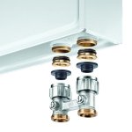 Узел для подключения радиаторов Oventrop Multiflex F 3/4" НГ 1015813