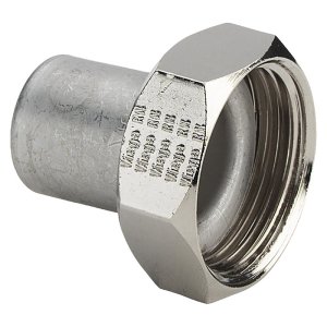 Вставка с накидной гайкой 22х1" ВР VIEGA Sanpress Inox 438203