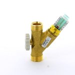 Вентиль балансировочный WATTS 3/4" НР с расходомером 10010098