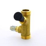 Вентиль балансировочный Watts SRV-AG25 1"1/4 НР с расходомером 10010152