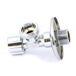 Вентиль для стиральных и посудомоечных машин Uni Fitt 1/2" х 3/4" НР 187A2300 187A2300