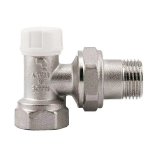 Вентиль обратный угловой Uni-Fitt 3/4" ВН никелированный с разъёмным соединением 175N3000