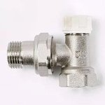 Вентиль обратный угловой Uni-Fitt 3/4" ВН никелированный с разъёмным соединением 175N3000