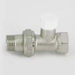 Вентиль обратный Uni-Fitt 3/4" ВН никелированный с разъёмным соединением 170N3000