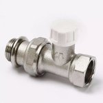 Вентиль обратный Uni-Fitt 3/4" ВН никелированный с разъёмным соединением 170N3000