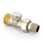 Вентиль обратный Uni-Fitt THERMO 1/2" х 3/4" НР EK никелированный с разъёмным соединением 174N2300