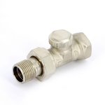 Вентиль обратный Uni-Fitt THERMO 1/2" ВН никелированный с разъемным соединением 173N2000