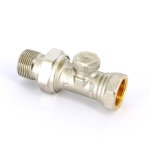 Вентиль обратный Uni-Fitt THERMO 3/4" ВН никелированный с разъемным соединением 173N3000