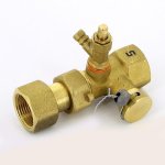 Вентиль отсечной Uni-Fitt 3/4" ВР пломбируемый для расширительных баков 261G3000