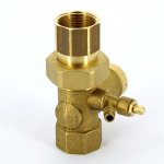 Вентиль отсечной WATTS В 1` KAV 25 пломбируемый для расширительных баков (0608125) 10017948