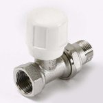 Вентиль ручной Uni-Fitt 1/2" ВН никелированный с разъёмным соединением 150N2000