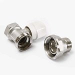 Вентиль ручной Uni-Fitt 3/4" ВН никелированный с разъёмным соединением 150N3000