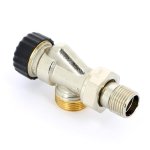 Вентиль термостатический угловой-осевой Uni-Fi 1/2" х 3/4" НР EK  с разъёмным соединением 164N2300