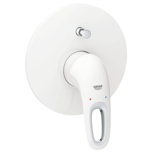 Внешняя часть смесителя для ванны GROHE Eurostyle душевого гарнитура белая луна 19506LS3