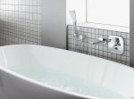 Внешняя часть смесителя для ванны и душа KLUDI Ambienta без излива 536500575