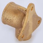 Водорозетка под пайку 15x1/2" ВР (3 болта) Viega 101275