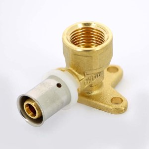 Водорозетка пресс Uni-Fitt 16x1/2" ВР 39 мм 710G6239
