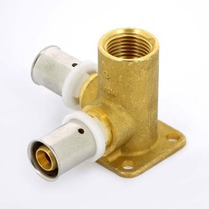 Водорозетка пресс Uni-Fitt 16x1/2"x16 ВР 3x плоскостная 711G6260