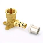 Водорозетка пресс Uni-Fitt 20x3/4" ВР 52 мм 710G7352
