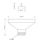 Воронка McAlpine FUNNEL-B 40 мм FUNNELB