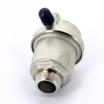 Воздухоотводчик автоматический Uni-Fitt  1/2" c боковым выпуском никелированный 231N2000