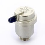 Воздухоотводчик автоматический Uni-Fitt  1/2" c боковым выпуском никелированный 231N2000