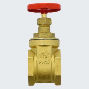 Задвижка Uni-Fitt PN10 1"1/2 ВР латунь