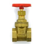 Задвижка Uni-Fitt PN20 1/2" ВР латунь 142G2000