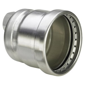 Заглушка 108x3/4" ВР VIEGA Sanpress Inox XL с отверстием 557911