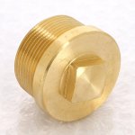 Заглушка бронзовая 1"1/2 НР Viega 322168