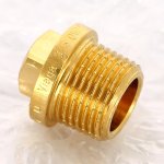 Заглушка бронзовая 1/4" НР Viega 320133