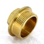 Заглушка резьбовая латунная Uni-Fitt 1"1/2 НР 608G6000