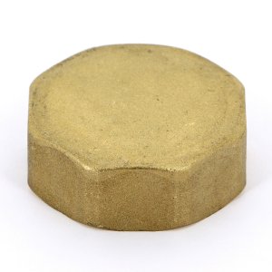 Заглушка резьбовая латунная Uni-Fitt 1"1/2 ВР 607G6000